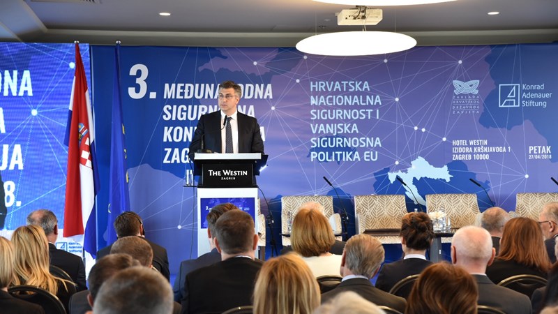 Predsjednik Vlade: Hrvatska u sigurnosnom pogledu ima izrazito kvalitetan i pozitivan imidž
